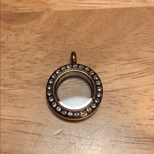 Origami Owl Mini Rose Gold Living Locket